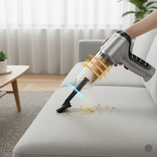 Wireless Portable Vacuum Cleaner – 95,000PA High Power 2-in-1 Mini Handheld Vacuum & Blower for Car & Home