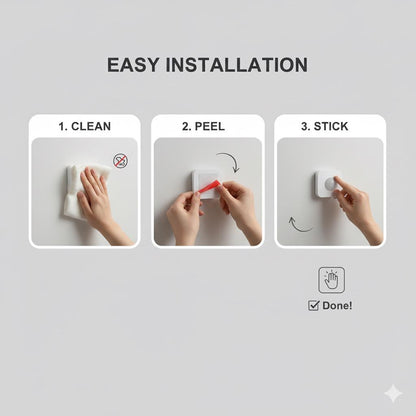 Motion Sensor LED Light – USB Charging Square Lamp for Bedroom, Kitchen, Stairs, Hallway, Wardrobe & Cupboards