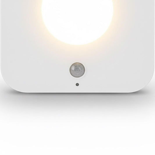 Motion Sensor LED Light – USB Charging Square Lamp for Bedroom, Kitchen, Stairs, Hallway, Wardrobe & Cupboards