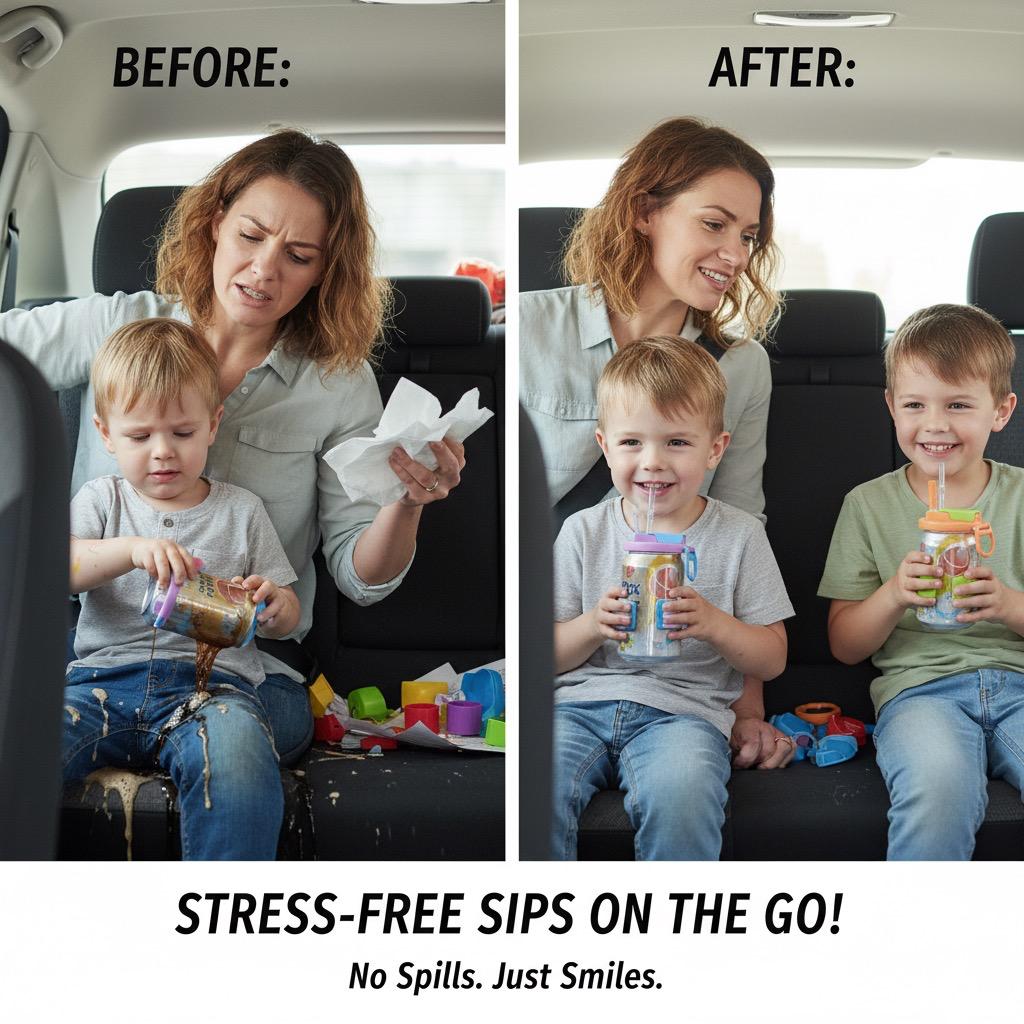 Soda Can Lid with Silicone Straw – BPA-Free Reusable Can Cover for Soda, Beer, Juice & Canned Beverages